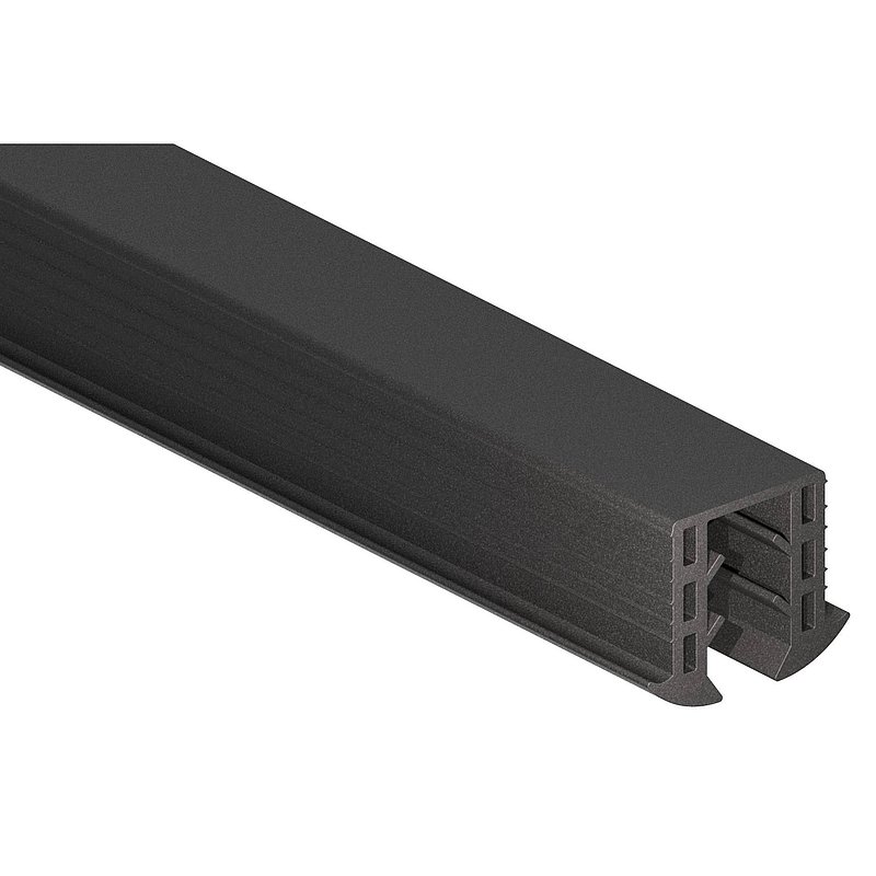 Keildichtung Glas 8,00 - 10,76mm, für Nut 24x24mm, 25m