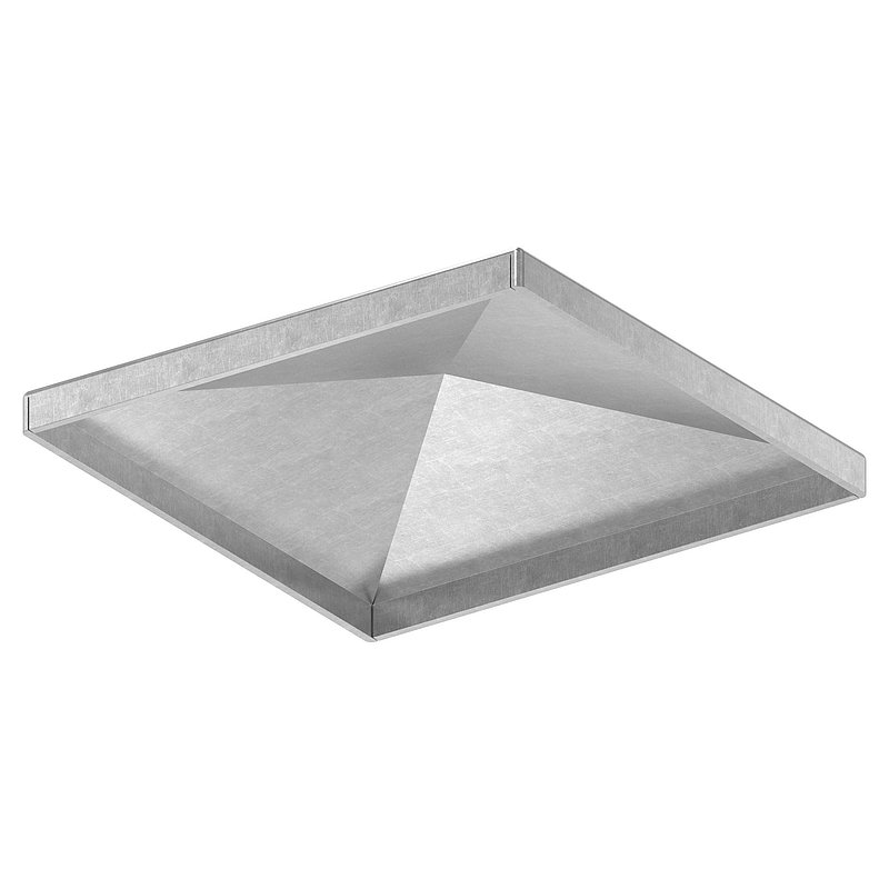 Pfeilerbedecker für Rohr 100x100mm