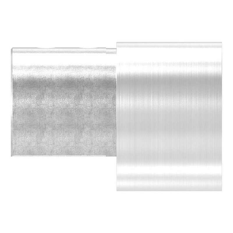 Verbinder für Nutrohr 42,4x1,5mm, V4A