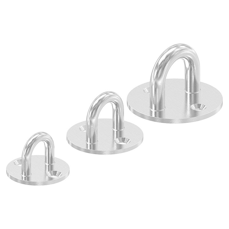 Befestigungsöse, Rundeisen: 6mm, V4A