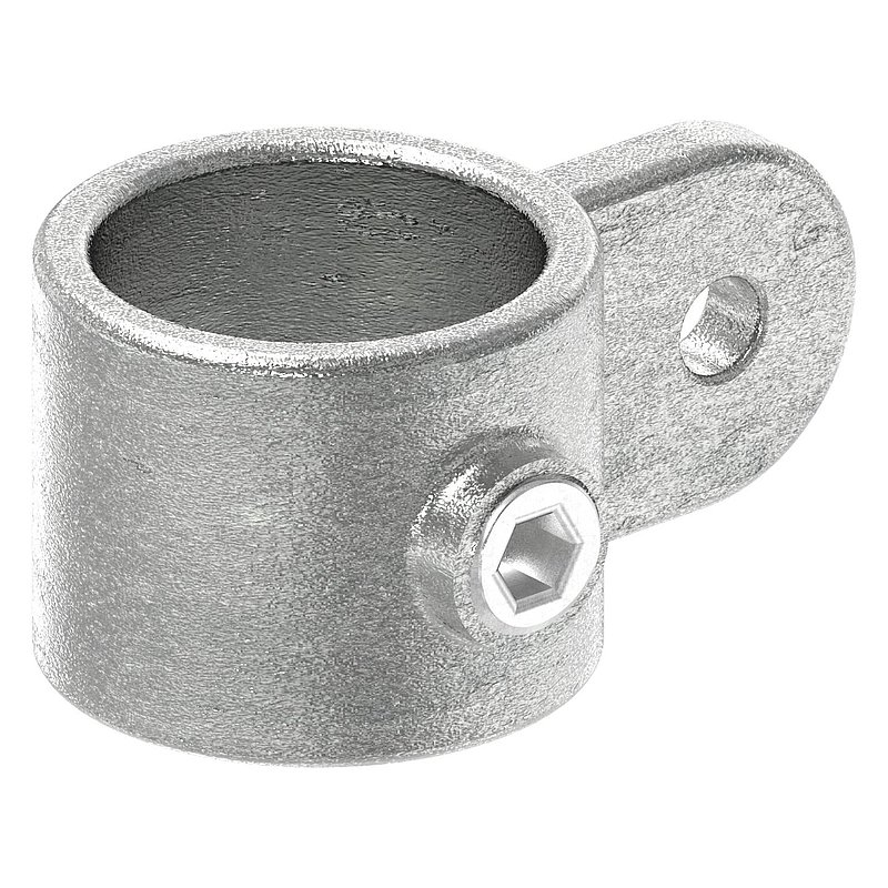 Halter mit einer Lasche, für Rohr Ø 42,4mm