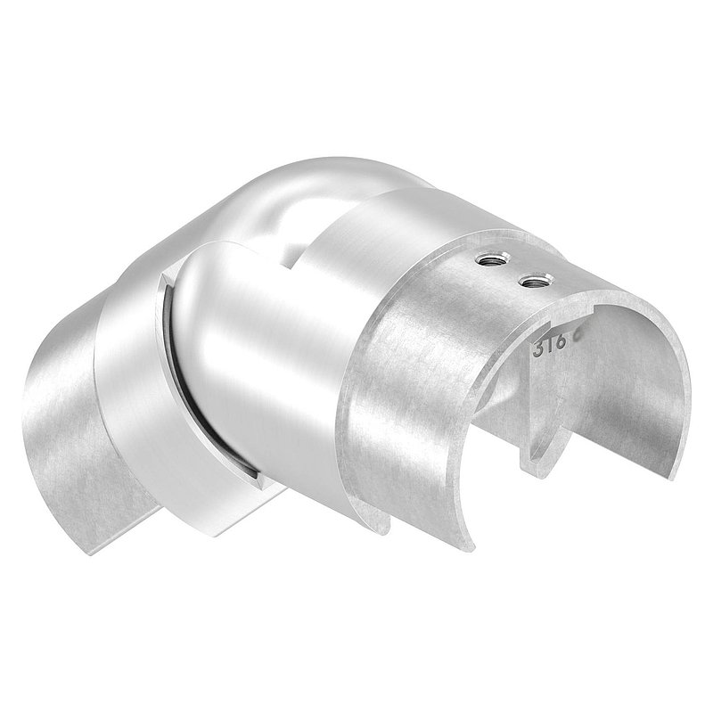 Flexible connector for grooved tube 60.3x1.5mm, AISI316