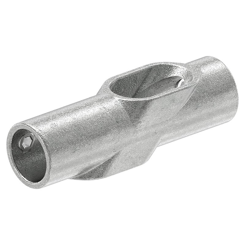 Kreuzstück, verstellbar 30 - 45°, für Rohr Ø 42,4mm