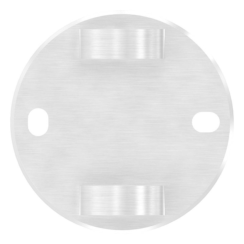 Wandbefestigung für Geländerpfosten 33,7mm, V2A