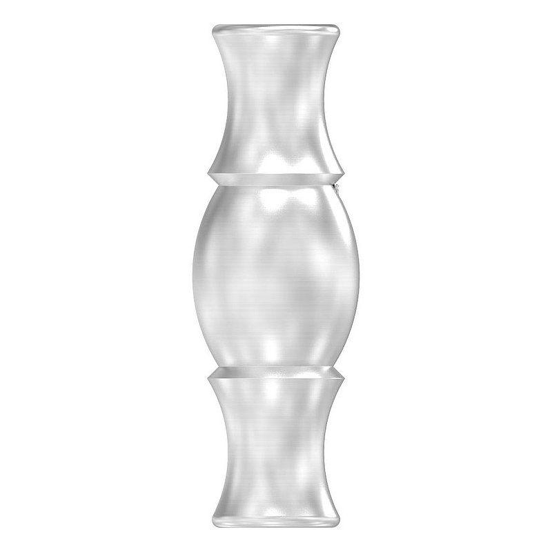 Douille décorative avec trou de passage Ø 12,5mm, V2A