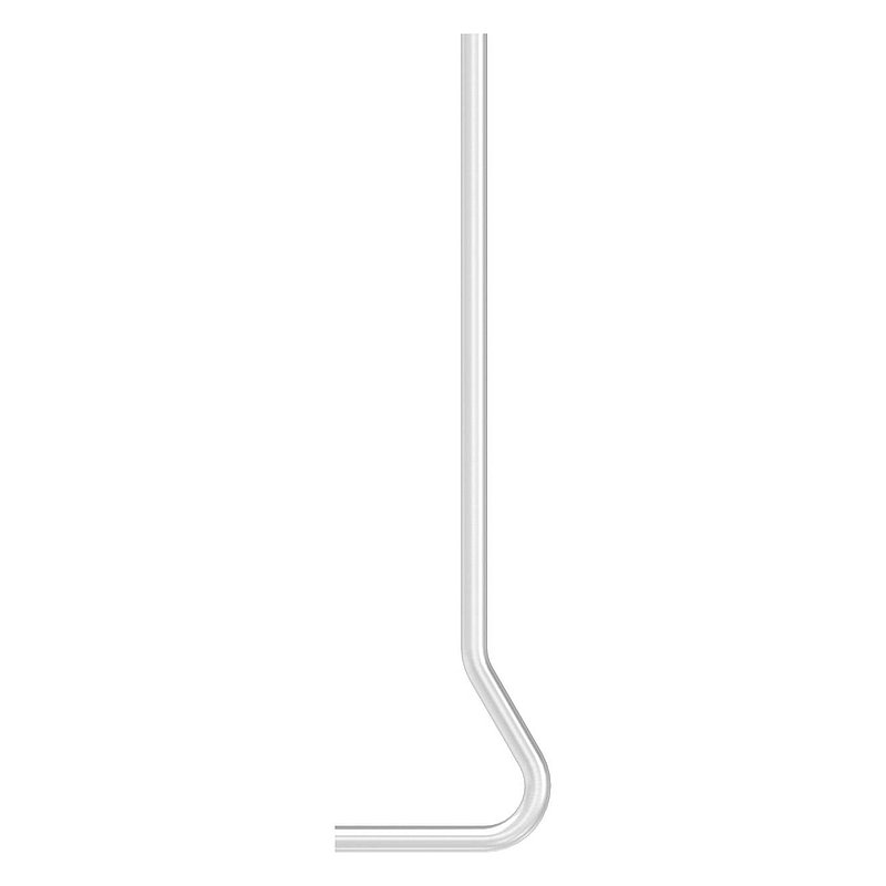 Post bent, made of tube 42.4mmx2.5mm, AISI304