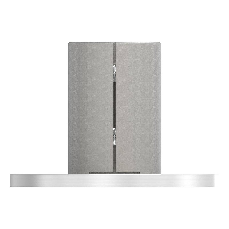 Wall and floor anchor, for tube 48.4x2.0mm, AISI304