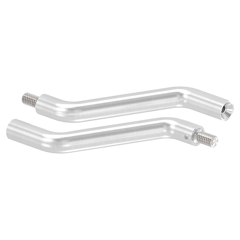 Bügel Ø 14mm, 2x 30° gebogen, V2A
