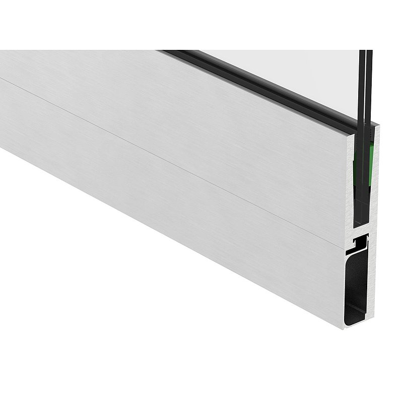 Cover for aluminium profile 80100-ALU-3M, L: 3000mm