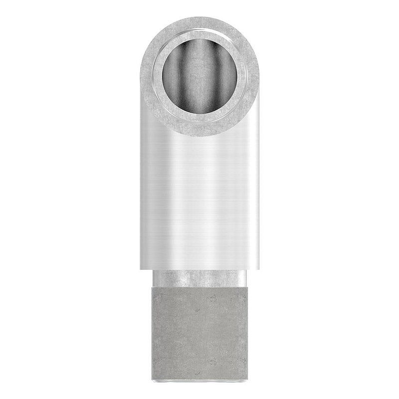 Eckstück 90°, für Rohr 21,3x2,0mm, V2A