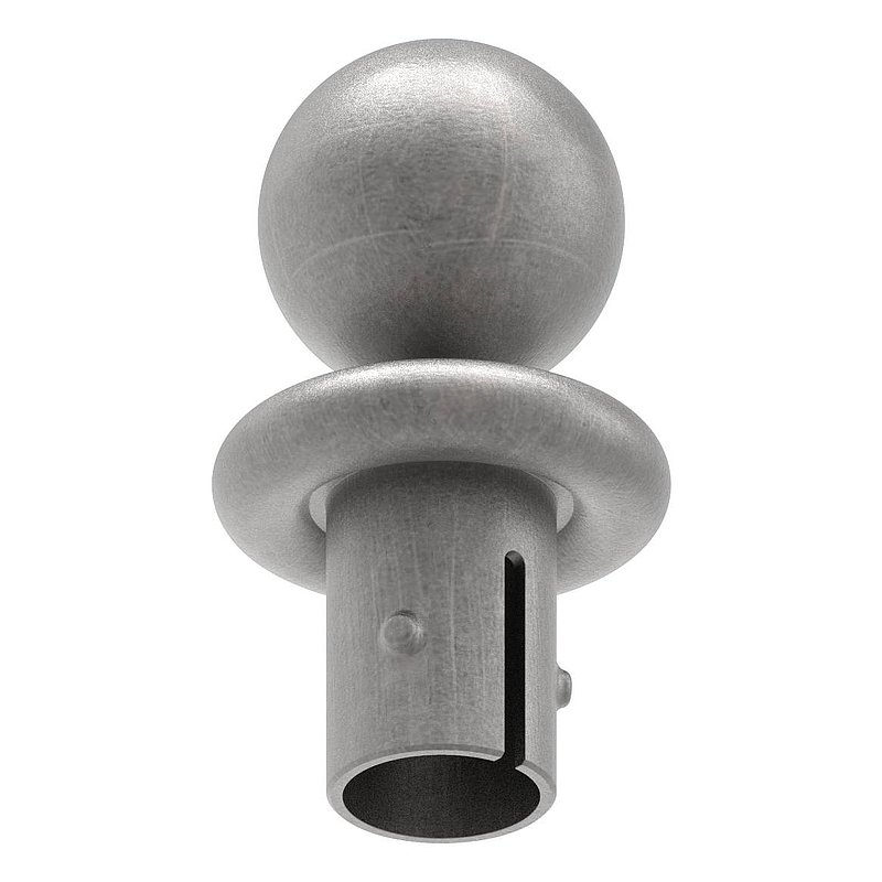 Iron ball knob for 33.7mm