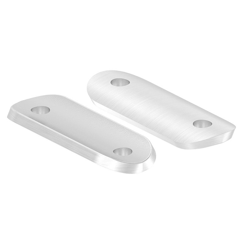 Plaque de raccordement de mains courantes, 42,4mm, V2A