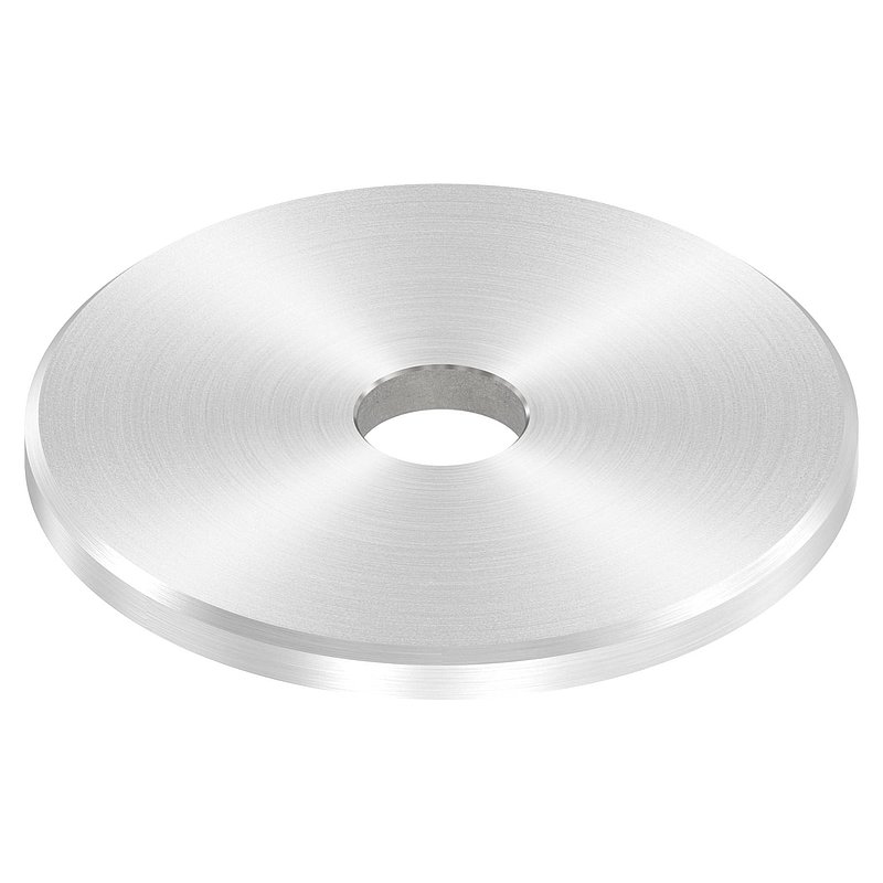 Ronde, Ø 60x4mm, mit Bohrung 12,2mm, V2A