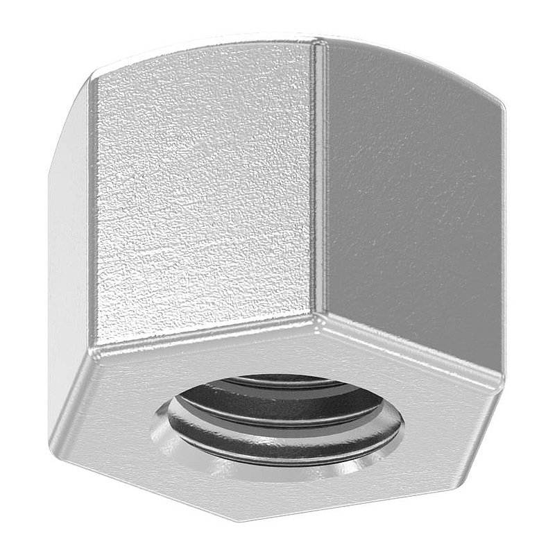Écrou hexagonal borgne bas M6, DIN 917, V2A