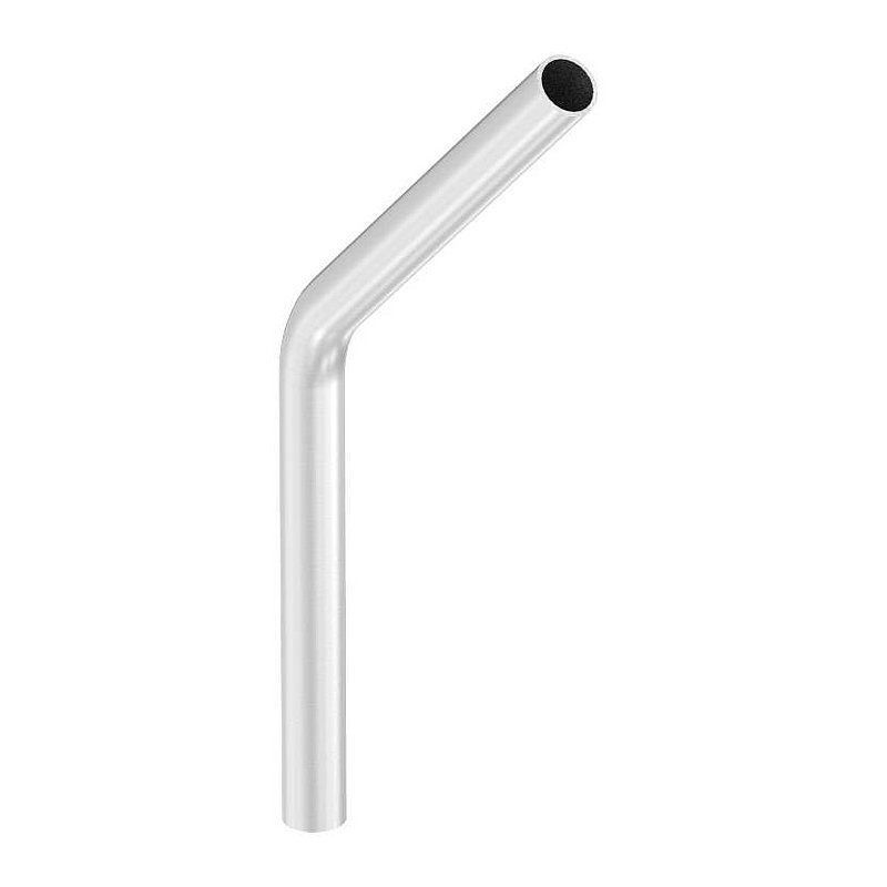 Tube coudé à 45°, en tube de Ø 26,9x2,0mm, V2A