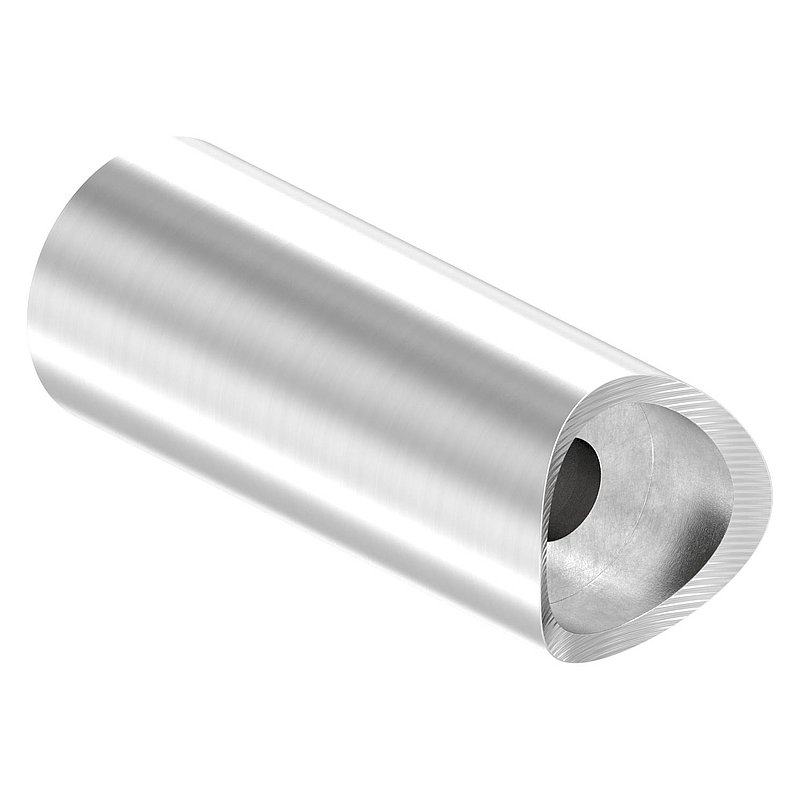 Pipe spacer - for tube connection 33.7 mm, AISI304