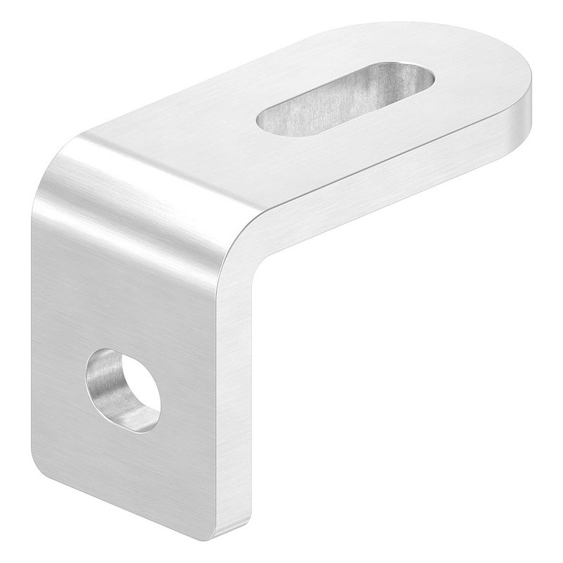 Winkel-Anschweißlasche, 60x40x30x6mm, V2A