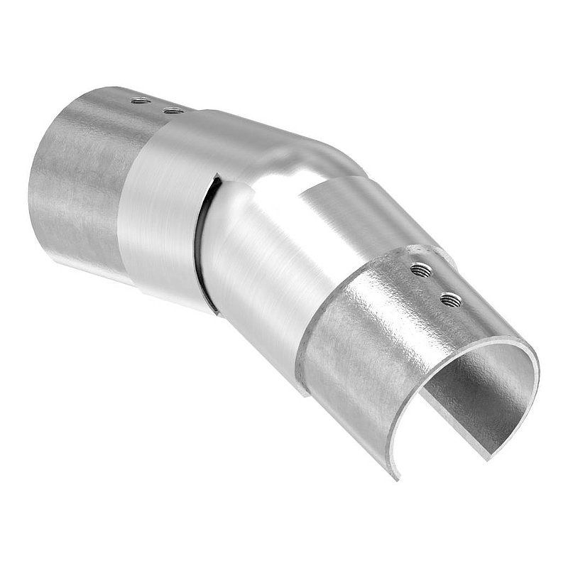 Verbinder flexibel für Nutrohr 48,3mm, V2A