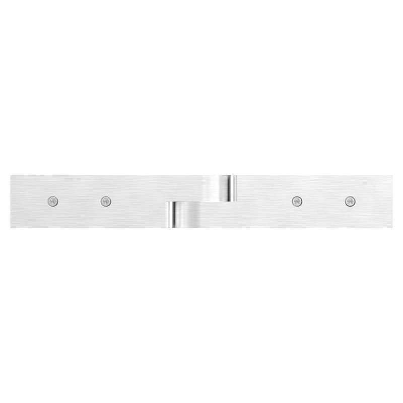 Glass connector, for glass 12 - 12.76mm, adjustable, AISI316