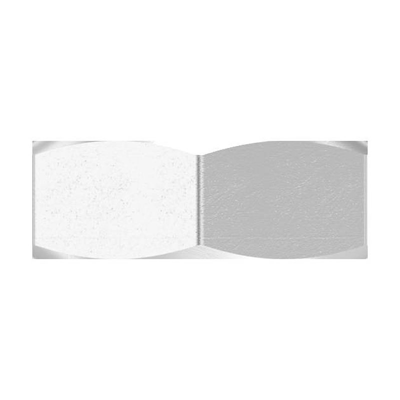 Sechskantmutter M10, flache Form, A2