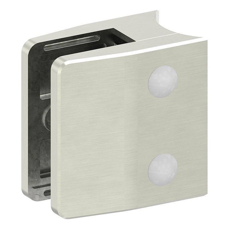 Pince à verre modèle 35, jonction: 48,3mm, aspect inox