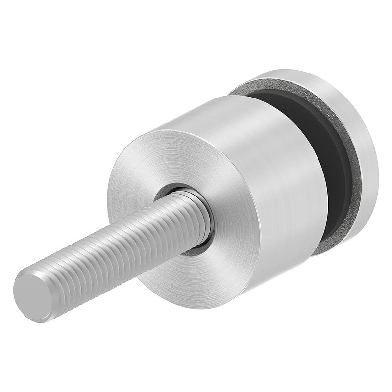 Point de fixation 16mm, jonction: droite, V2A