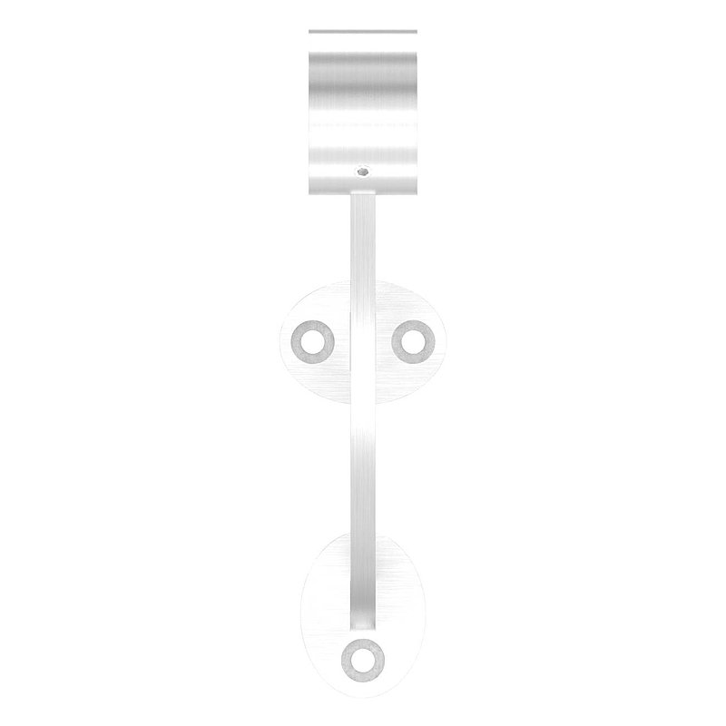 Footrail / handrail support, for tube 33.7mm, AISI304