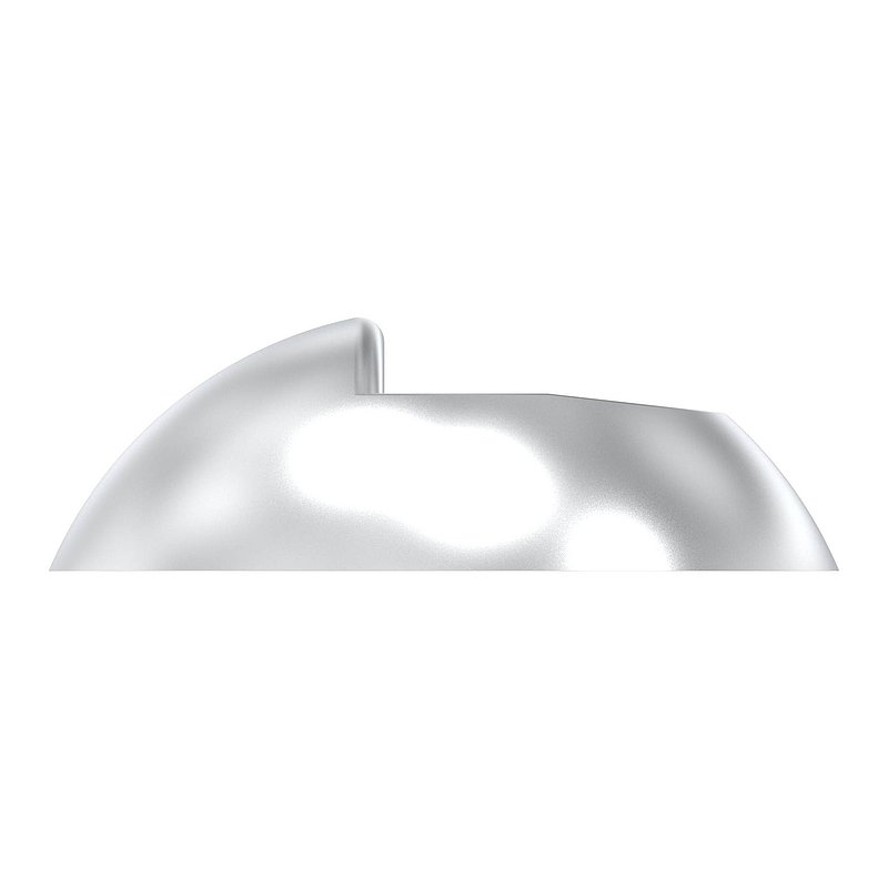 Auflaufschuh aus Aluminium, zum Einbetonieren