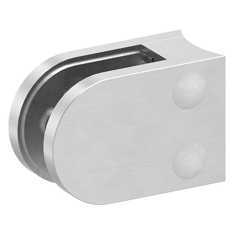 Glasklemme Mod. 33, Anschluss: 60,3mm, in V4A