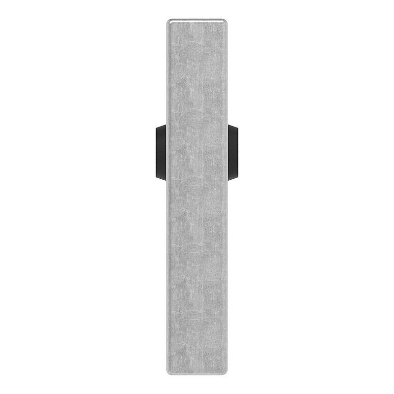 Lock case with galvanised lock