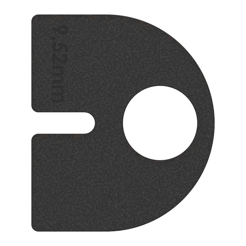 Rubber 1 pair for Mod. 28, LSG-glass 9,52mm