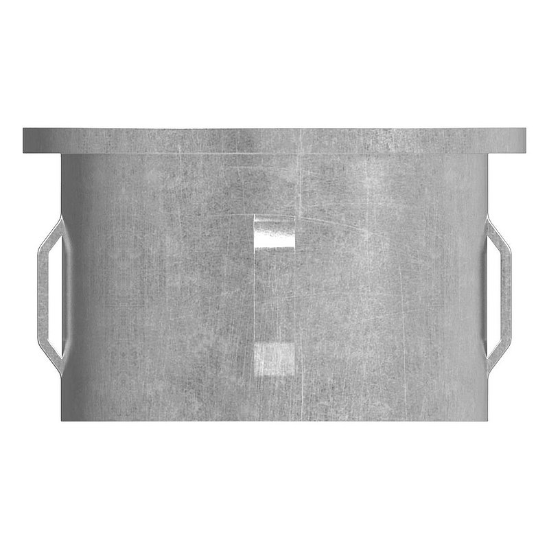 Stahleinschlagkappe, für Rohr 48,3mm