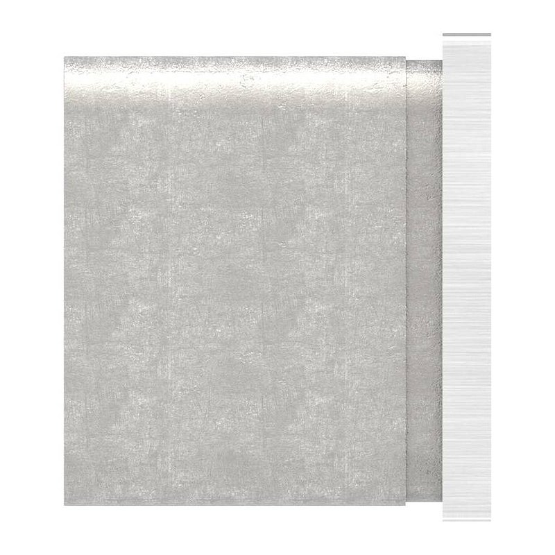 End caps, flat, for square grooved tube 40x40mm, AISI316