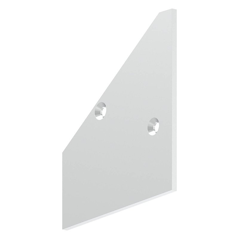 Embout latéral droit pour eleganza canopy, brut