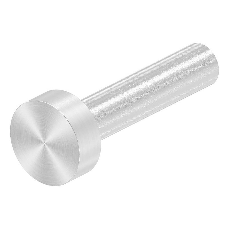 Lens head terminal for self-clinching, AISI316