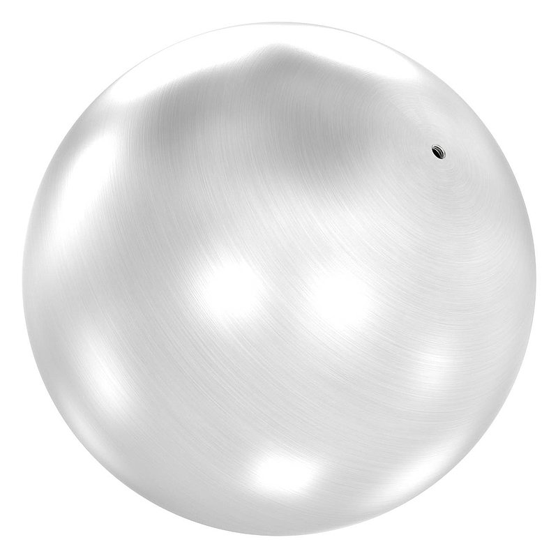 hollow ball Ø 300mm with M10 thread, AISI304