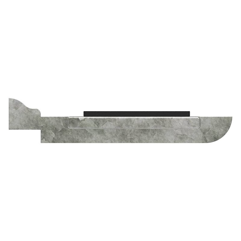 Fuse plate for Mod. 34 , raw zinc