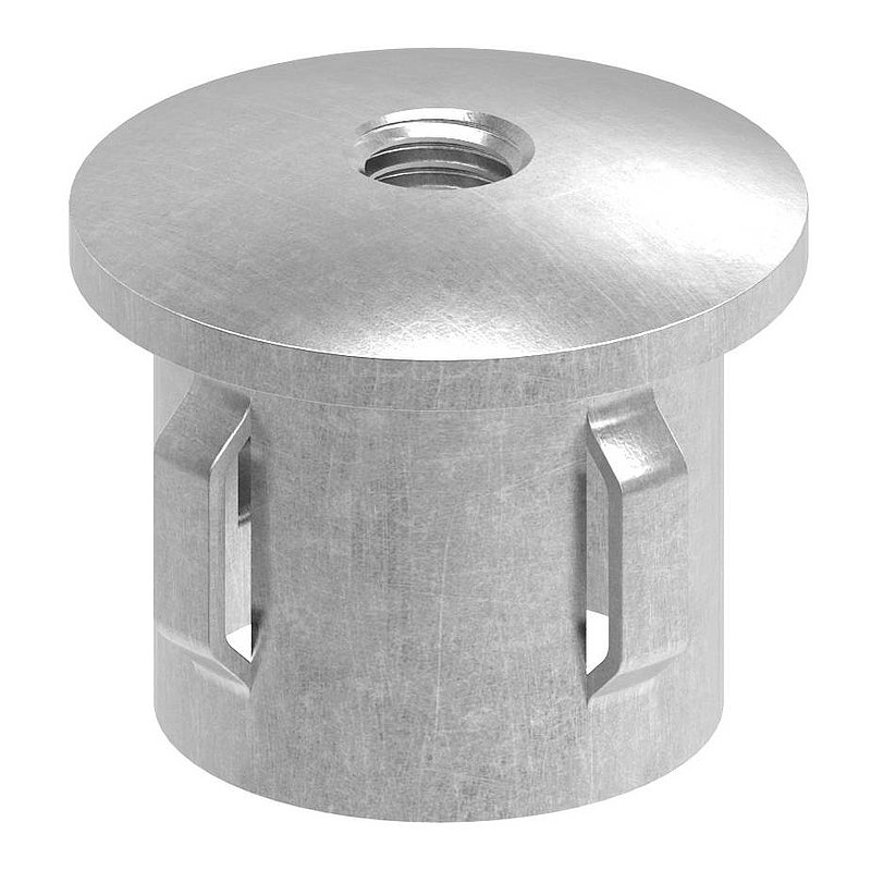 Stahleinschlagkappe, für Rohr 33,7mm