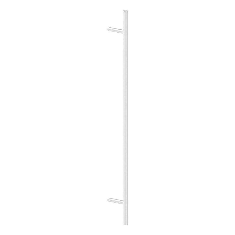 Push handle incl. holder with 45° bevel 45° with L: 1500mm, AISI304