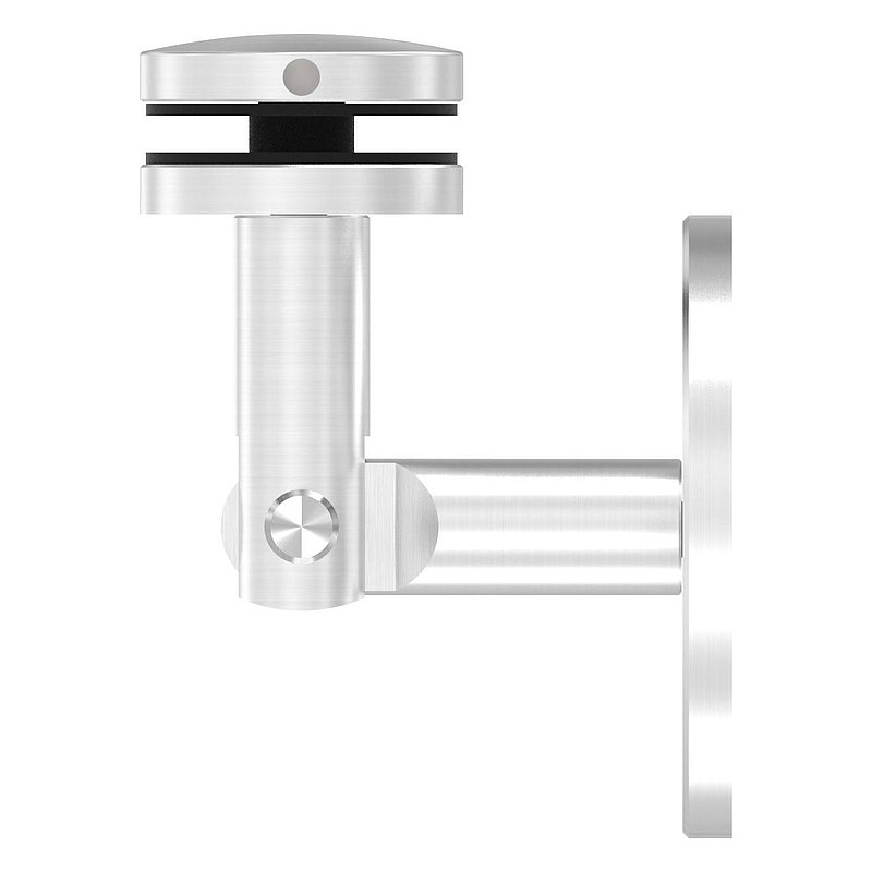 Fixation murale pour auvent en verre suspendu, V2A