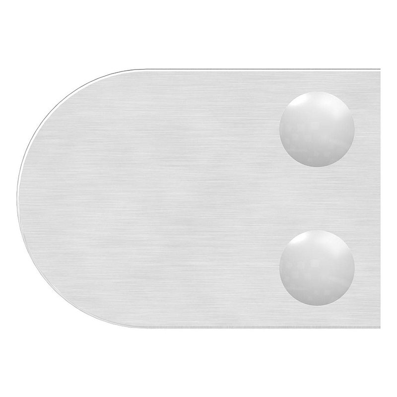 Glasklemme Mod. 38, Anschluss: gerade, V4A