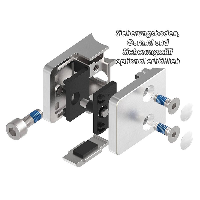 Pince à verre modèle 31, jonction: 33,7mm, V4A