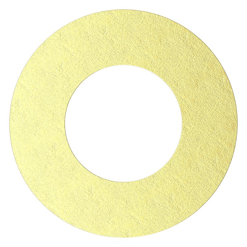 Messingscheibe von Torband 121-M24