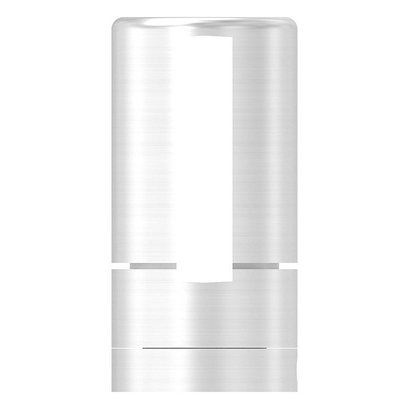 Brenk base holder for flat bars 40x8mm, AISI304
