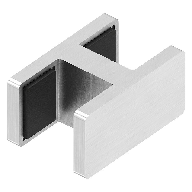 Aligneur de parois en verre pour garde-corps avec ép. de verre : 16,76 - 17,52mm