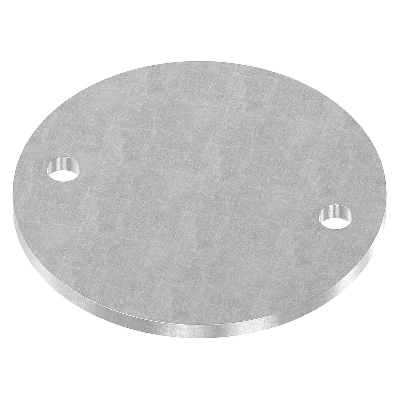 Plaque d'ancrage 120x6mm