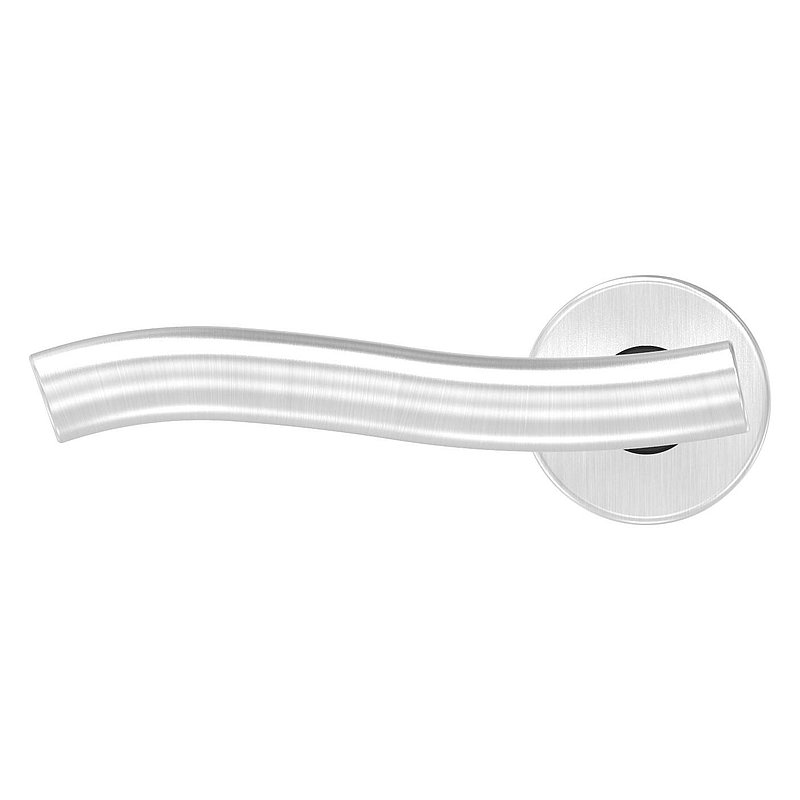 Paire de poignée de porte, pivotante, V2A