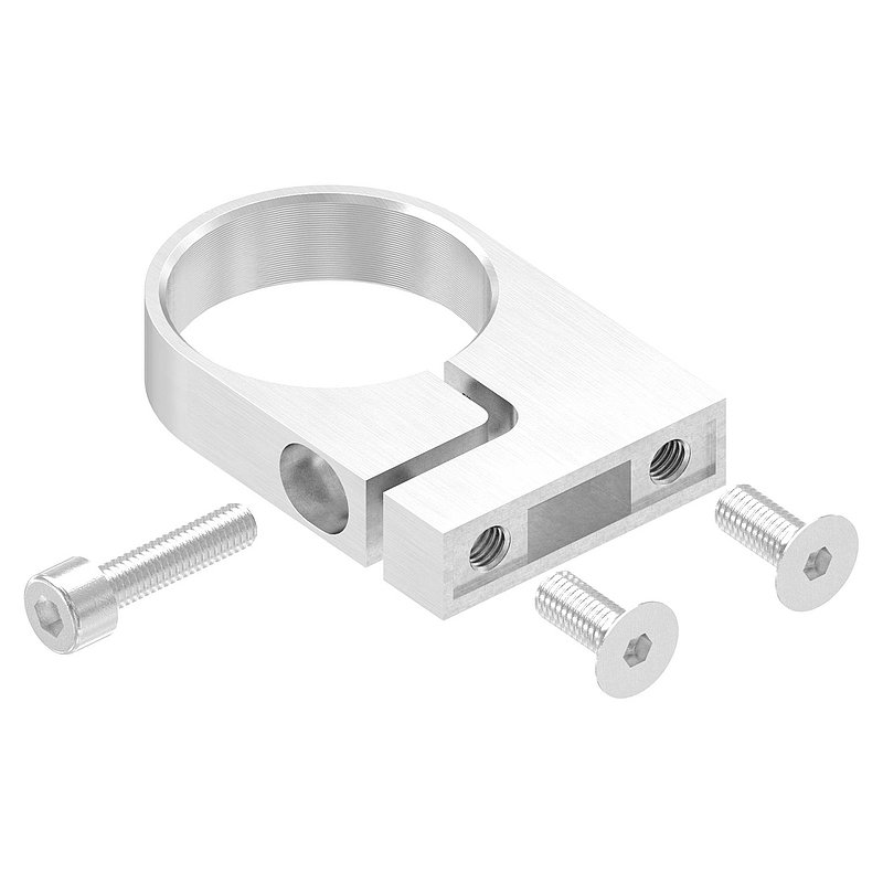 Clamping ring for tube 48.3 mm, AISI304