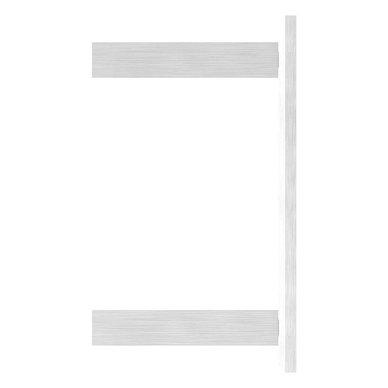 Wall mounting for railing posts 40x40mm, AISI304