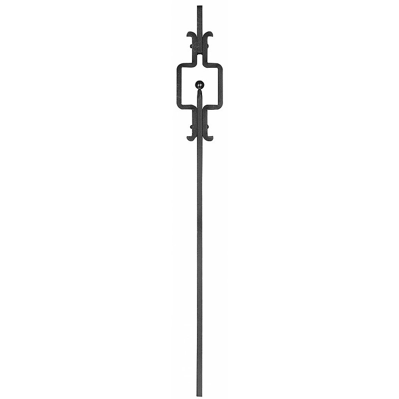 Geländerstab einfach (ohne Kugel), 900mm